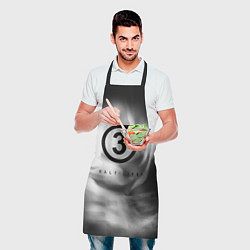 Фартук кулинарный Half life 3 black, цвет: 3D-принт — фото 2
