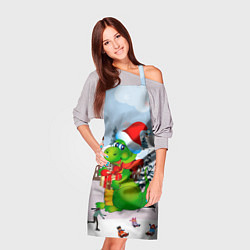 Фартук кулинарный Новогодний дракон, цвет: 3D-принт — фото 2