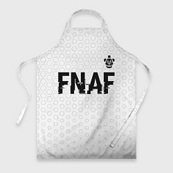 Фартук кулинарный FNAF glitch на светлом фоне посередине, цвет: 3D-принт