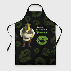Фартук кулинарный Shrexy Shrek, цвет: 3D-принт