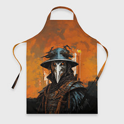 Фартук кулинарный Чумной доктор на закате, цвет: 3D-принт