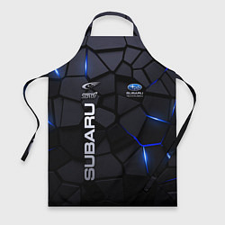 Фартук кулинарный Subaru - плиты с эффектом свечения, цвет: 3D-принт