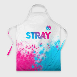 Фартук Stray neon gradient style посередине