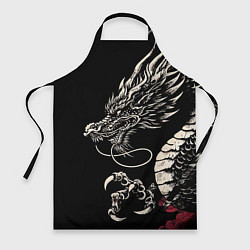 Фартук кулинарный Japanese dragon - irezumi - art, цвет: 3D-принт