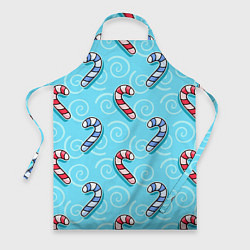 Фартук Новогодний леденец трость