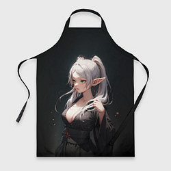Фартук кулинарный Фрирен в кимоно- Sou sou no frieren, цвет: 3D-принт