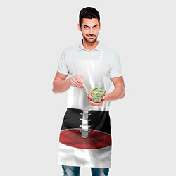Фартук кулинарный Иллюзия позвоночника, цвет: 3D-принт — фото 2