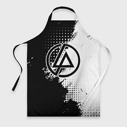 Фартук Linkin park - черно-белая абстракция