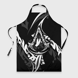 Фартук кулинарный Assassins Creed: Mirage - каллиграфия, цвет: 3D-принт