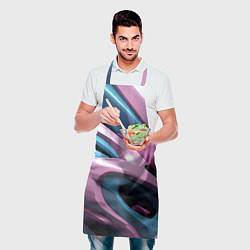 Фартук кулинарный Пластичная абстракция, цвет: 3D-принт — фото 2