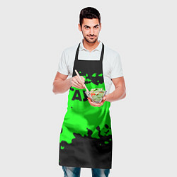 Фартук кулинарный Ауф краски мем, цвет: 3D-принт — фото 2