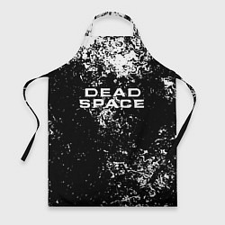 Фартук кулинарный Мёртвый космос брызги красок, цвет: 3D-принт