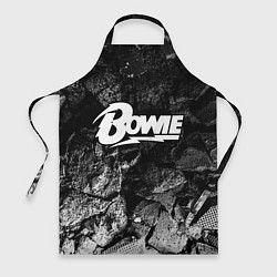 Фартук кулинарный David Bowie black graphite, цвет: 3D-принт