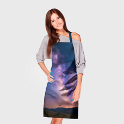 Фартук кулинарный Млечный путь ночью, цвет: 3D-принт — фото 2