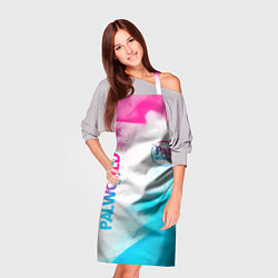 Фартук кулинарный Palworld neon gradient style вертикально, цвет: 3D-принт — фото 2