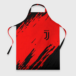 Фартук кулинарный Juventus краски спорт фк, цвет: 3D-принт