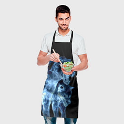 Фартук кулинарный Волки призраки, цвет: 3D-принт — фото 2