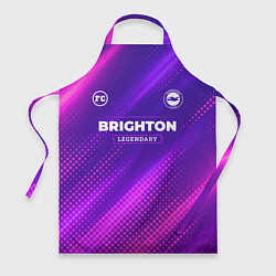 Фартук кулинарный Brighton legendary sport grunge, цвет: 3D-принт