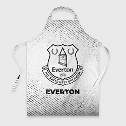 Фартук кулинарный Everton с потертостями на светлом фоне, цвет: 3D-принт