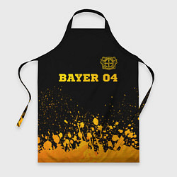 Фартук кулинарный Bayer 04 - gold gradient посередине, цвет: 3D-принт