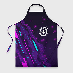 Фартук кулинарный Final Fantasy neon gaming, цвет: 3D-принт