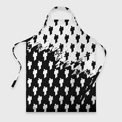 Фартук Billie Eilish pattern black