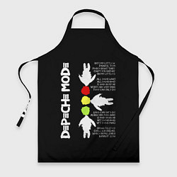 Фартук кулинарный Depeche Mode angels, цвет: 3D-принт