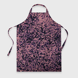 Фартук кулинарный Абстрактный брызги сине-розовый, цвет: 3D-принт