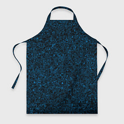 Фартук кулинарный Тёмный синий текстура, цвет: 3D-принт