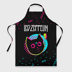 Фартук кулинарный Led Zeppelin - rock star cat, цвет: 3D-принт