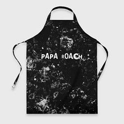 Фартук кулинарный Papa Roach black ice, цвет: 3D-принт