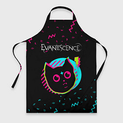 Фартук кулинарный Evanescence - rock star cat, цвет: 3D-принт
