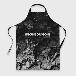 Фартук кулинарный Imagine Dragons black graphite, цвет: 3D-принт