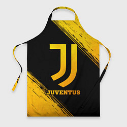 Фартук кулинарный Juventus - gold gradient, цвет: 3D-принт