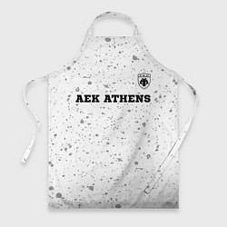 Фартук кулинарный AEK Athens sport на светлом фоне посередине, цвет: 3D-принт