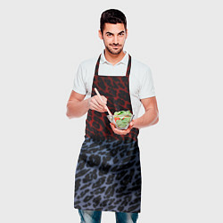 Фартук кулинарный Леопардовый стиль текстура, цвет: 3D-принт — фото 2