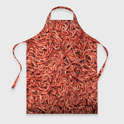Фартук кулинарный Мясной фарш текстура, цвет: 3D-принт