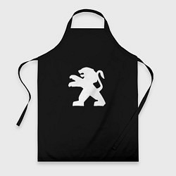 Фартук кулинарный Peugeot logo, цвет: 3D-принт