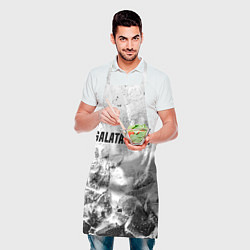Фартук кулинарный Galatasaray white graphite, цвет: 3D-принт — фото 2