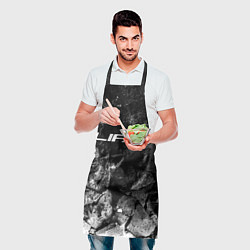 Фартук кулинарный Lifan black graphite, цвет: 3D-принт — фото 2