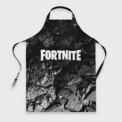 Фартук кулинарный Fortnite black graphite, цвет: 3D-принт