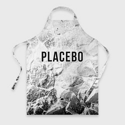 Фартук кулинарный Placebo white graphite, цвет: 3D-принт