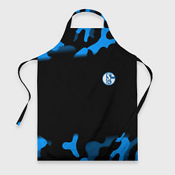 Фартук кулинарный Schalke 04 fc camo, цвет: 3D-принт