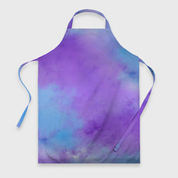 Фартук кулинарный Фиолетовый космический туман, цвет: 3D-принт