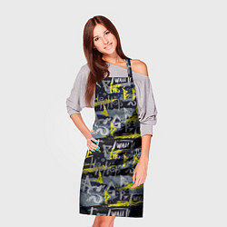 Фартук кулинарный Hip hop wall, цвет: 3D-принт — фото 2