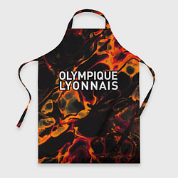 Фартук кулинарный Lyon red lava, цвет: 3D-принт