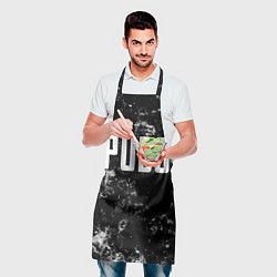 Фартук кулинарный PUBG black ice, цвет: 3D-принт — фото 2