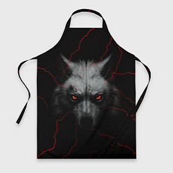 Фартук кулинарный Волк и молний, цвет: 3D-принт