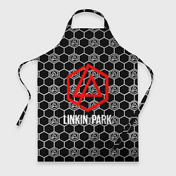 Фартук кулинарный Linkin park logo pattern, цвет: 3D-принт