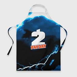 Фартук кулинарный Payday 2 storm, цвет: 3D-принт